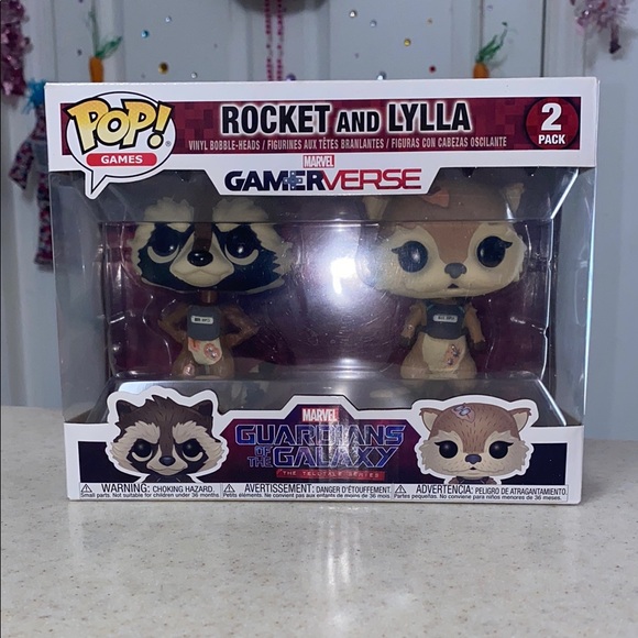Funko Pop! Games Rocket and Lylla 2-Pack - Multicolor - Picture 4 of 10